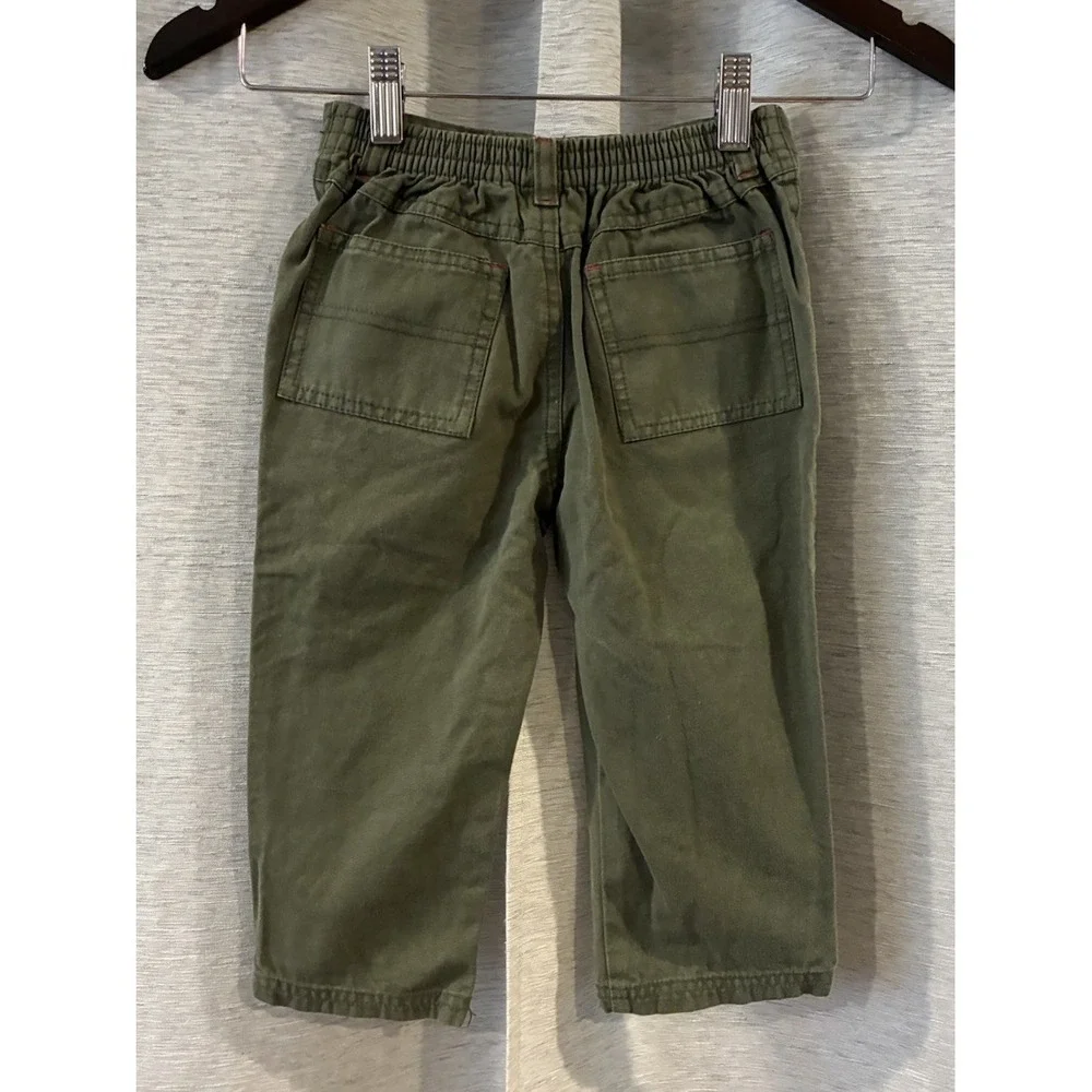 Y2K Disney‎ Winnie The Pooh 100 Acre Woods Cargo Pant Size 3T